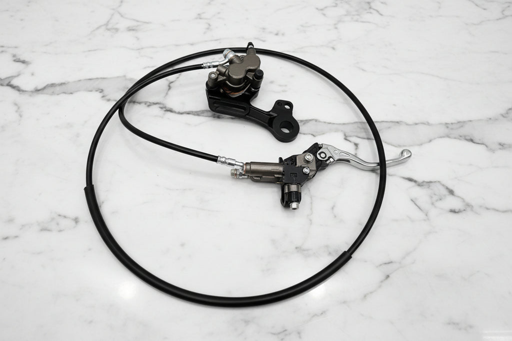 UB Rear Brake Caliper Brake Lever Assembly for SU-RON Ultrabee Electric Motocross Bicycle Ultra Bee Accessories