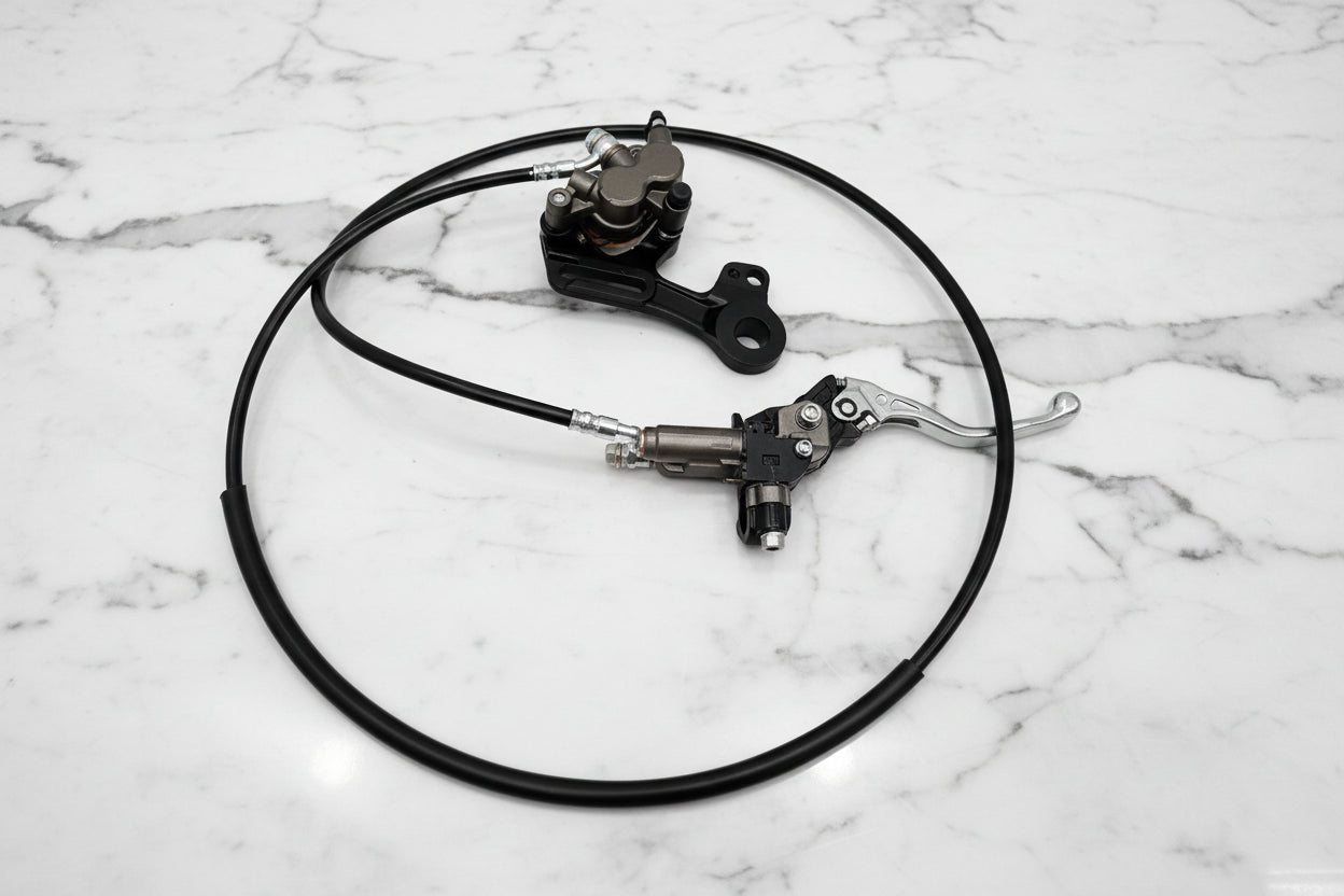 UB Rear Brake Caliper Brake Lever Assembly for SU-RON Ultrabee Electric Motocross Bicycle Ultra Bee Accessories