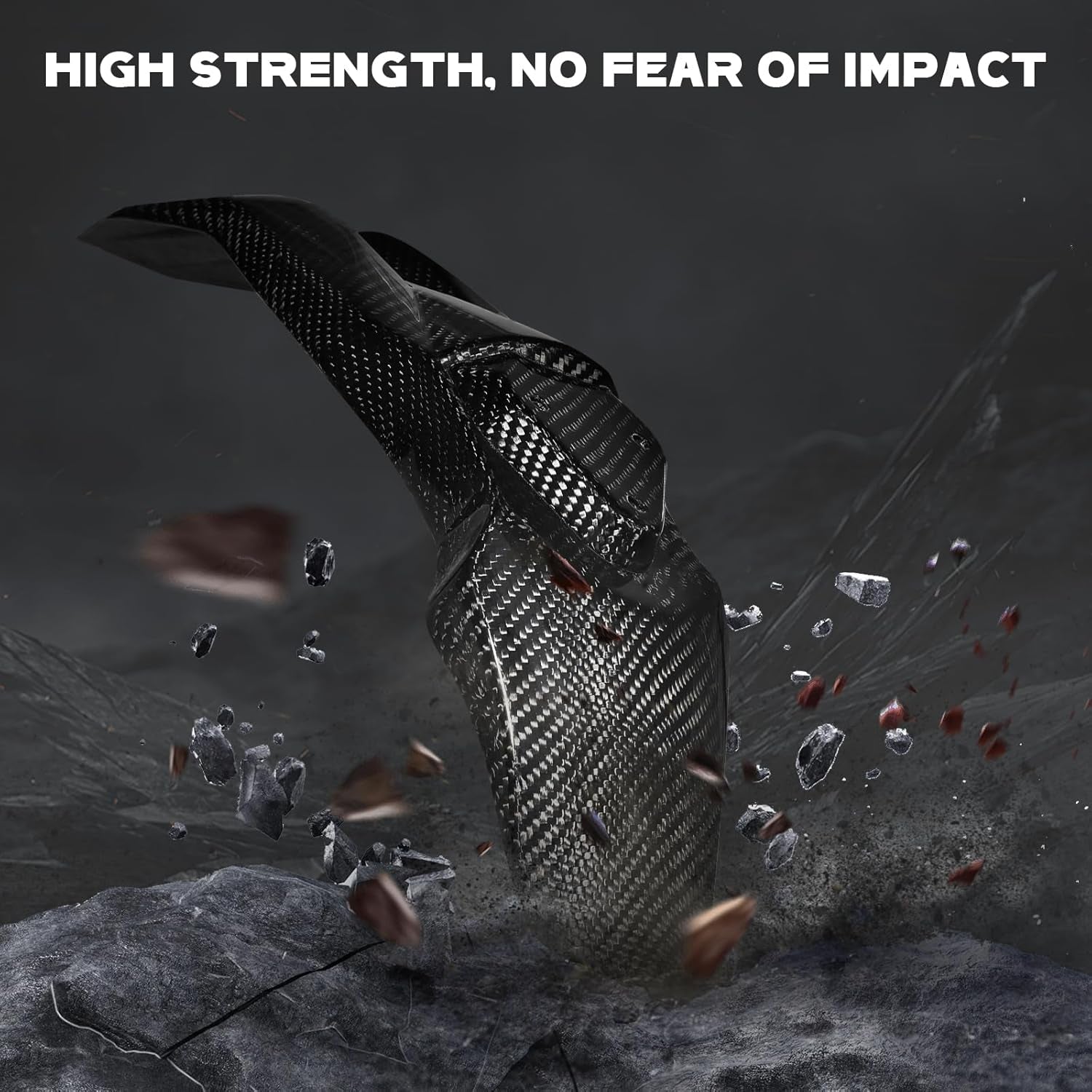 Real Carbon Fiber Front Fender for Talaria - Carbon Fiber Mud Guard Protector Plastics Mudguard Taparia Parts for Talaria Sting MX3 MX4 MX5 Electric Dirt Bike