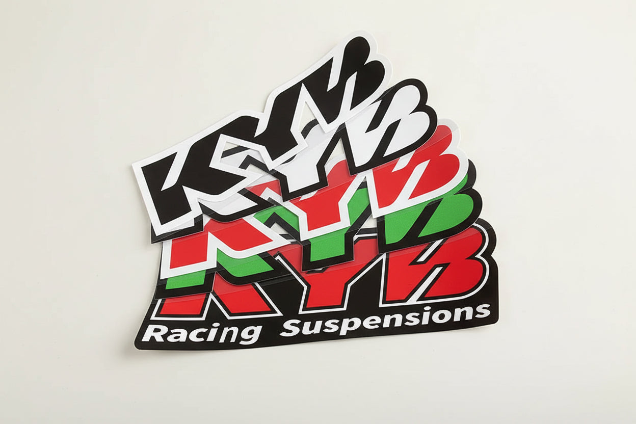 2PCS Motorcycle Front Forks Stickers for Motocross Kyb Wp Suspension Showa Decals for Yamaha Honda Suzuki Ktm Kawasaki Benelli