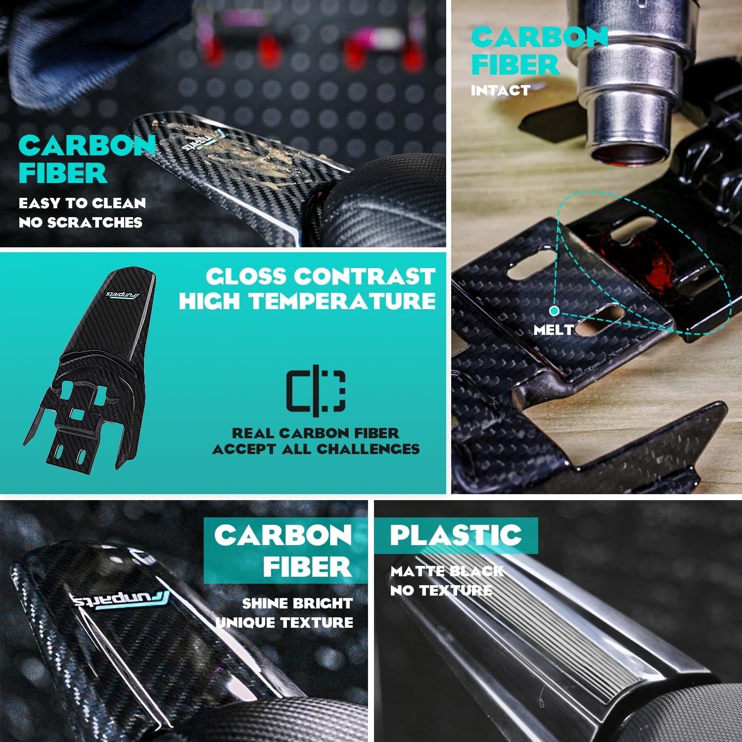 Sur Ron Rear Fender,Carbon Fiber Motorcycle Fender Mud Guard for Surron Sur Ron Light Bee X/S Segway X260 X160 Electric Dirt Bike