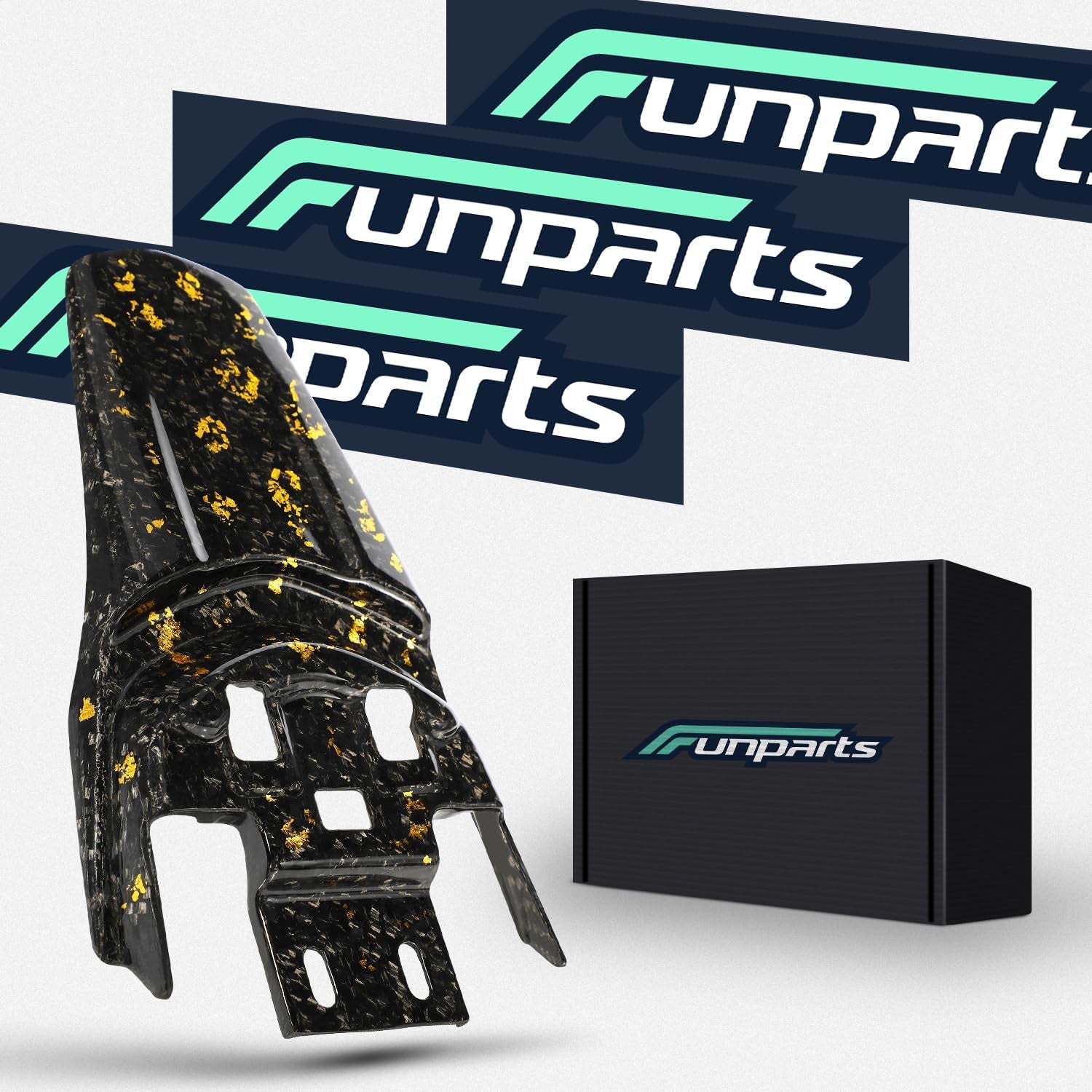 Dirt Bike Rear Fender Mud Guard Carbon Fiber for Surron Sur Ron Light Bee X/S X260 X160 Electric Dirt Bike Gold