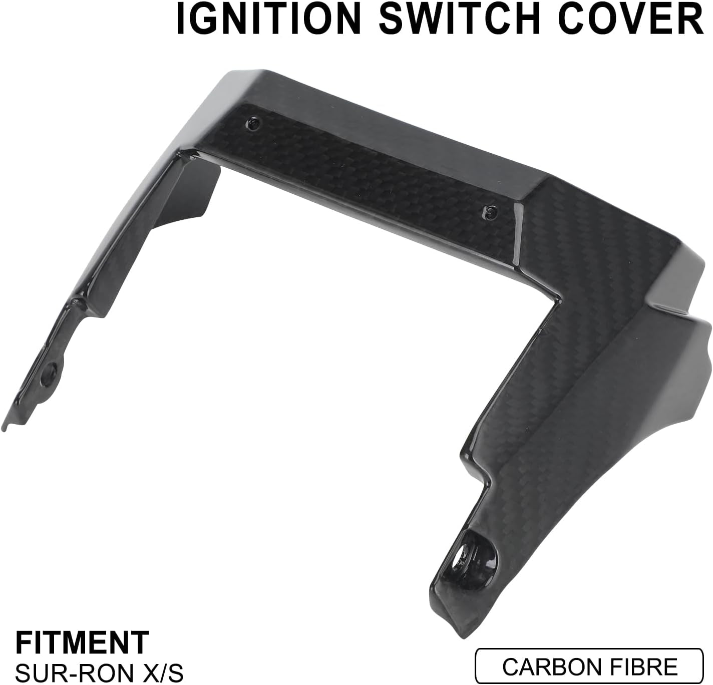 Carbon Fiber Controller Lower Shield Cover Guard for Surron Sur Ron Light Bee X/S Electric Dirt Bike