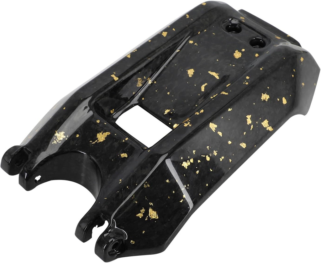 Surron Battery Cover Carbon Fiber Motorcycle Ebike Battery Lid Guards Wrap for Surron Sur Ron Light Bee X/S Electric Dirt Bike Gold