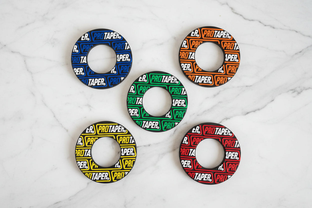 1Pair Universal Motorcycle Handle Grips Donut for Any Dirt Bike Motorcycle Use Bike Motocross Handlebar Rubber Accessory