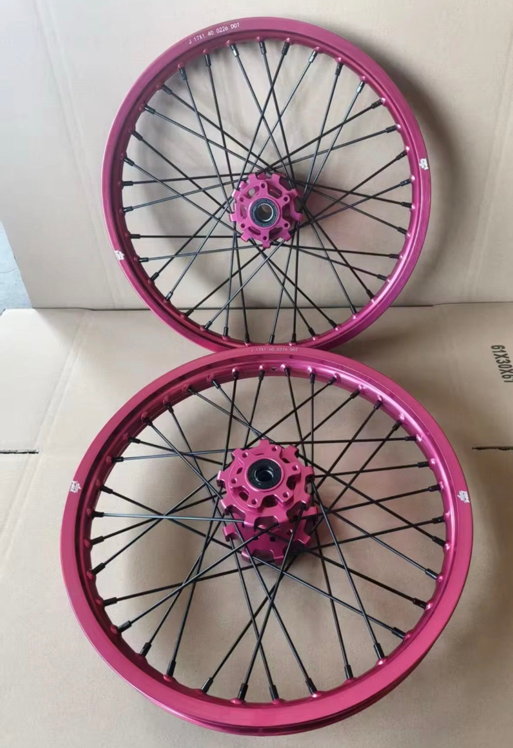 Supermoto Wheel Set For Surron LBX/E Ride Pro/Talaria XXX, MX3, MX4, MX5
