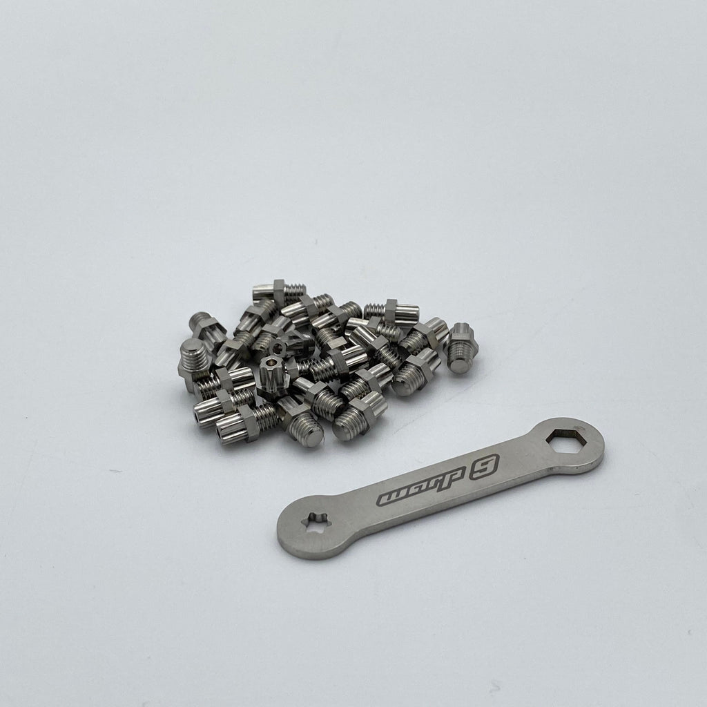 Titanium Elite Foot Peg Screws (Collective)