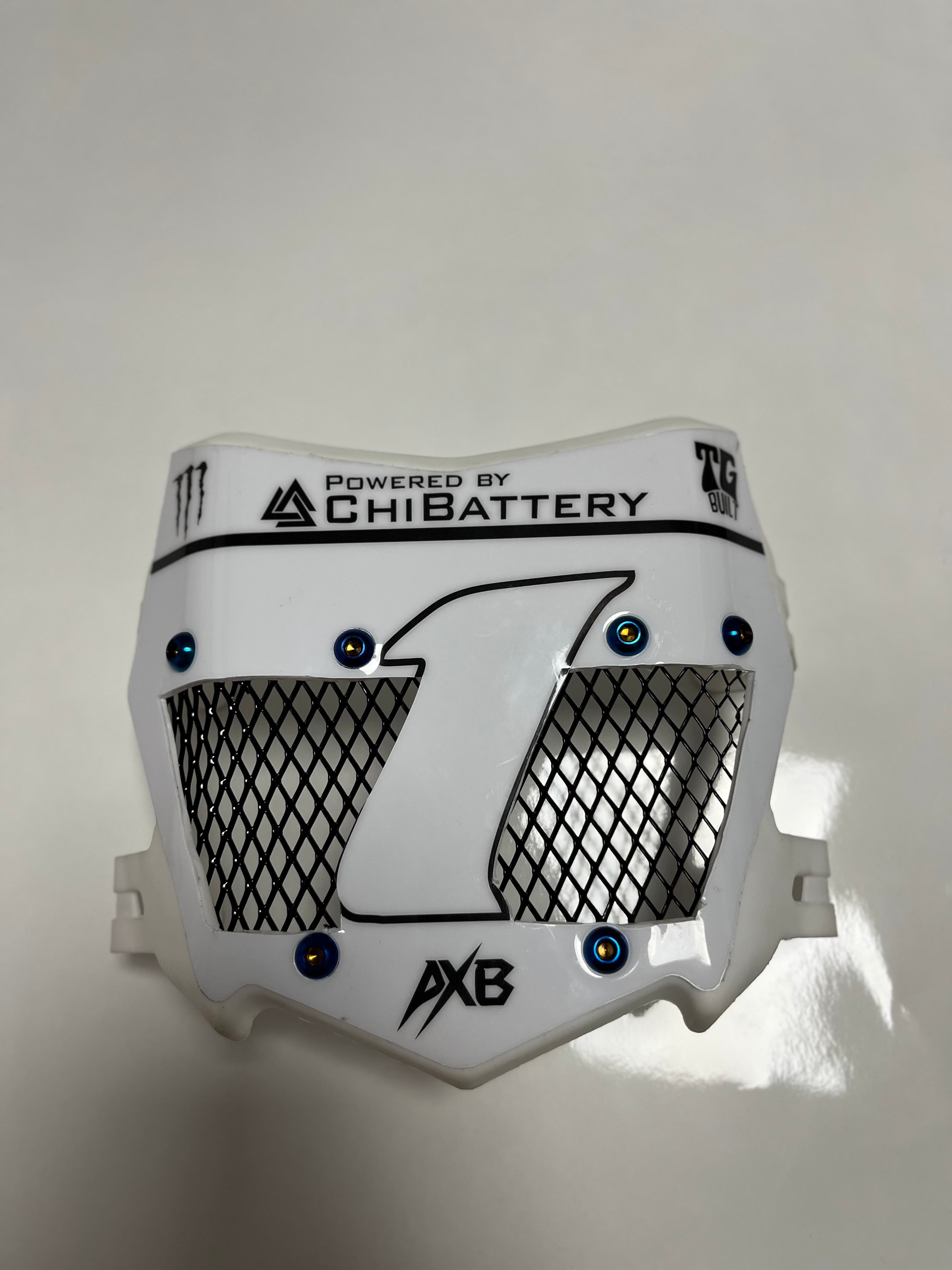 White Titanium Vented Plate (Premade)