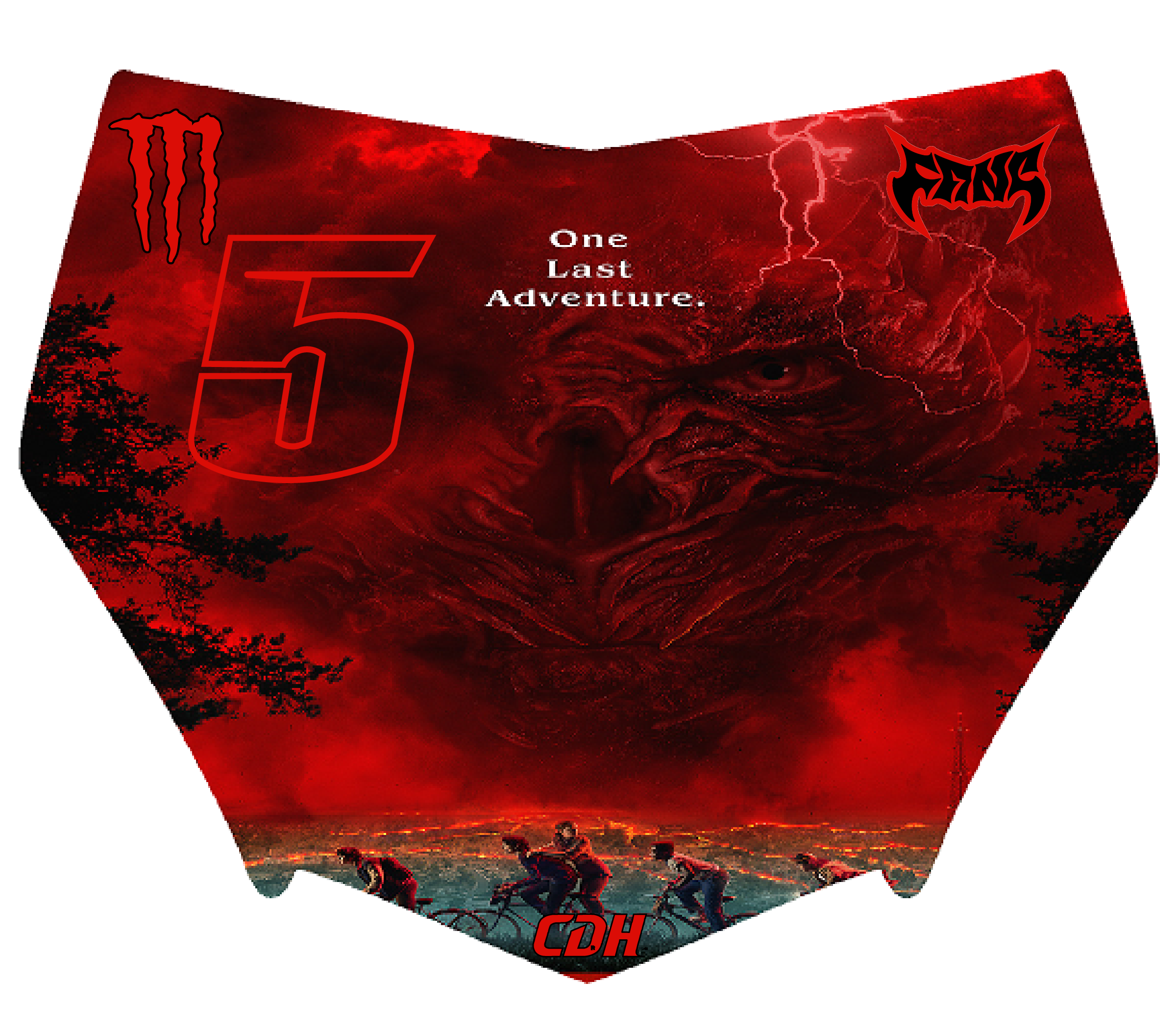 StrangerThing Decal Holographic Sparkle