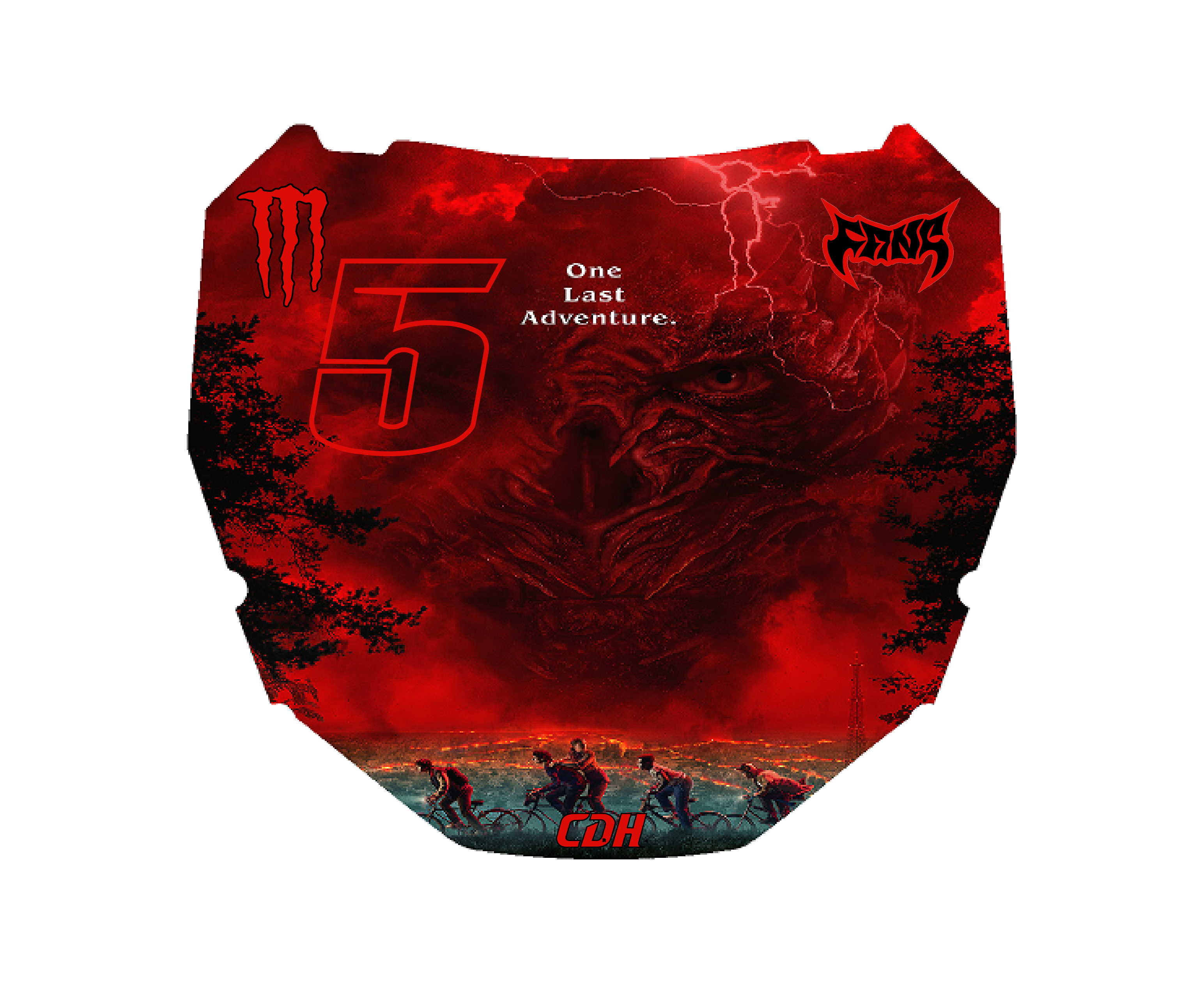 StrangerThing Decal Holographic Sparkle