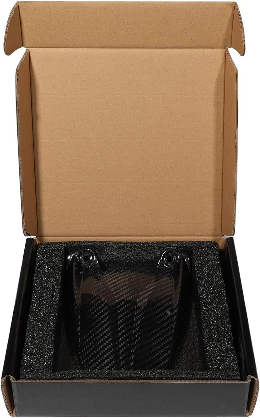 Real Carbon Fiber Mud Guard - Rear Cushion Fender Rear Fender Plastic Taparia Carbon Fiber Parts for Talaria Sting MX3/MX4/MX5 Talaria Electric Dirt Bike Talaria Sting R Bike Accessories