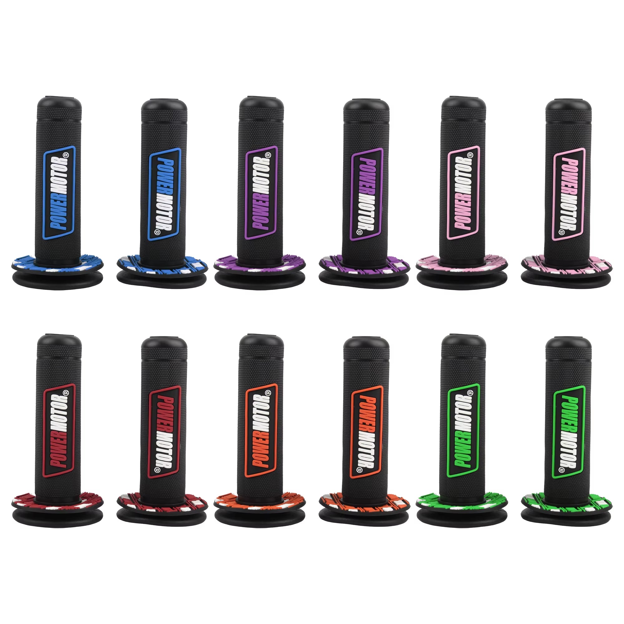 Motorcycle Grips Gel Anti-Slip Wear-Resistant Shock-Absorbing Handle Rubber ATV Scooters Motocross Handle Accessories