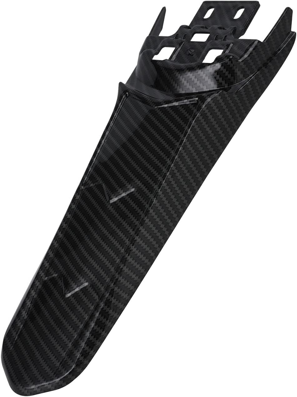Carbon Fiber Extended Rear Fender for Surron Sur Ron Light Bee X/S Segway X260/X160 Electric Dirt Bike