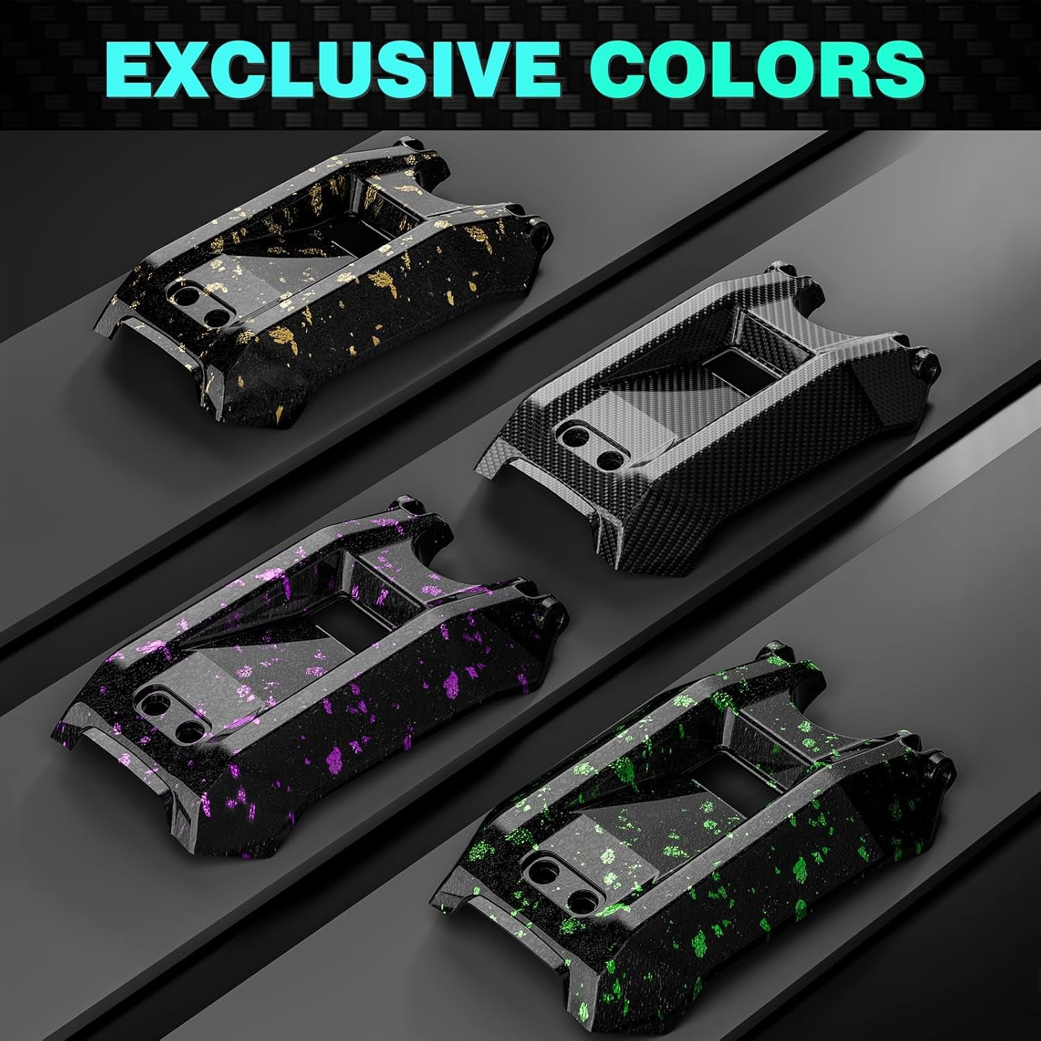 Surron Battery Cover Carbon Fiber Motorcycle Ebike Battery Lid Guards Wrap for Surron Sur Ron Light Bee X/S Electric Dirt Bike Black