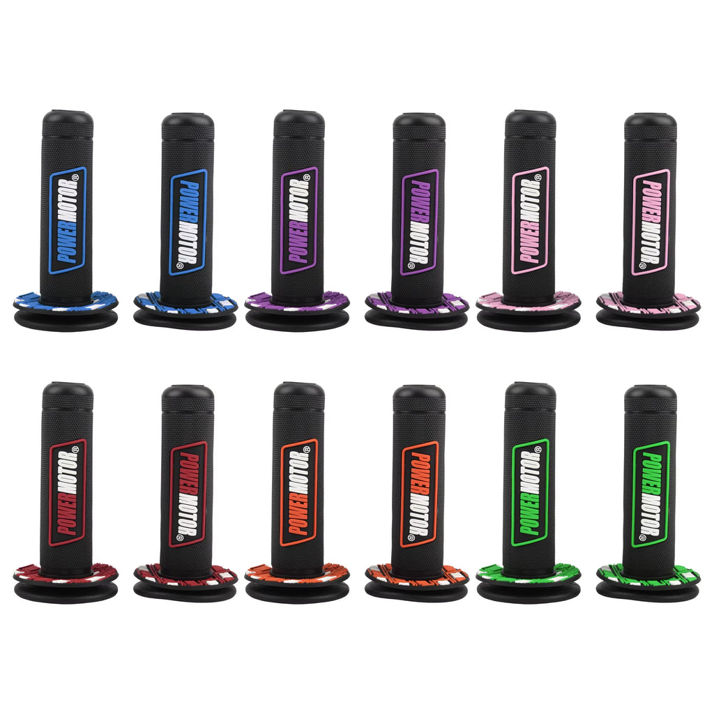 22 24Mm Motorcycle  Grips Anti-Slip Gel Handle Wear-Resistant Shock-Absorbing Handlebar Accessories Motocross Pit Bike