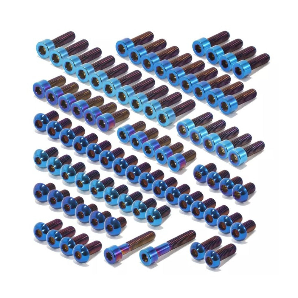 Full Titanium bolt kit for Tuttio