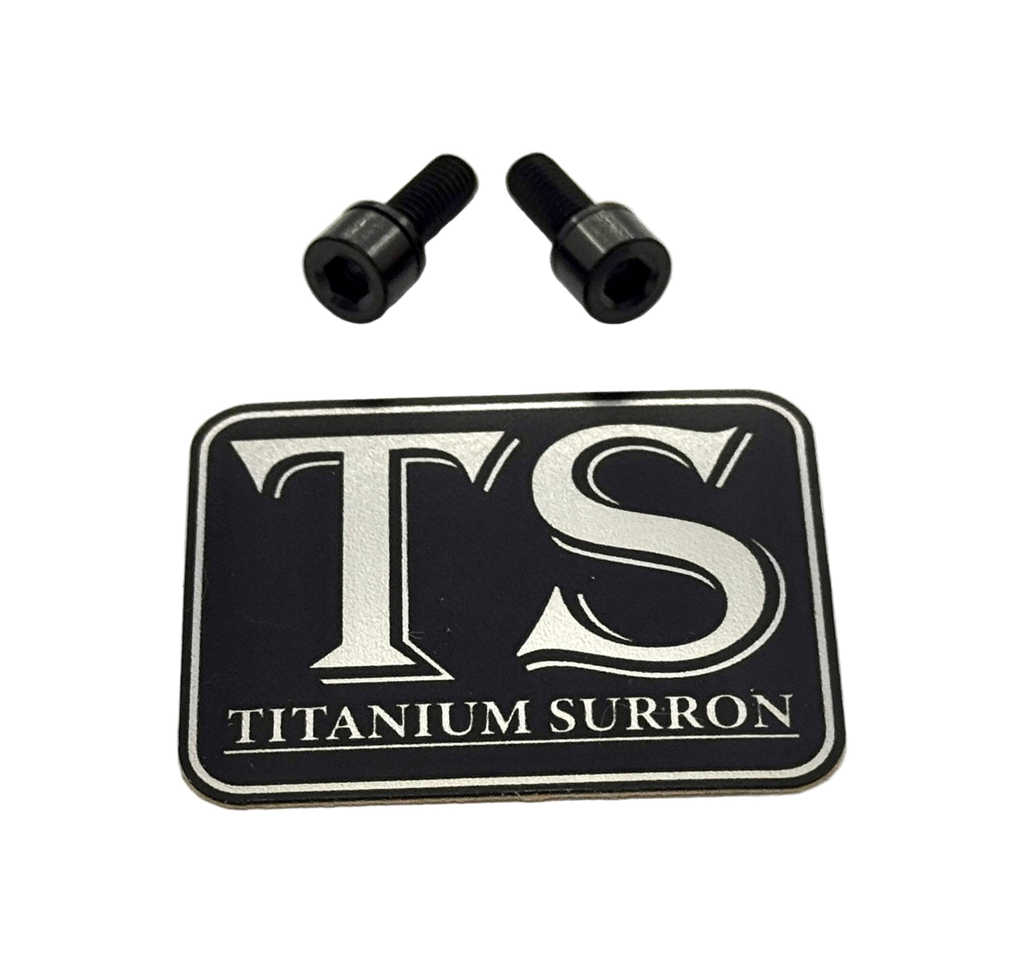 Titanium E-Moto Headlight Mount Bolts