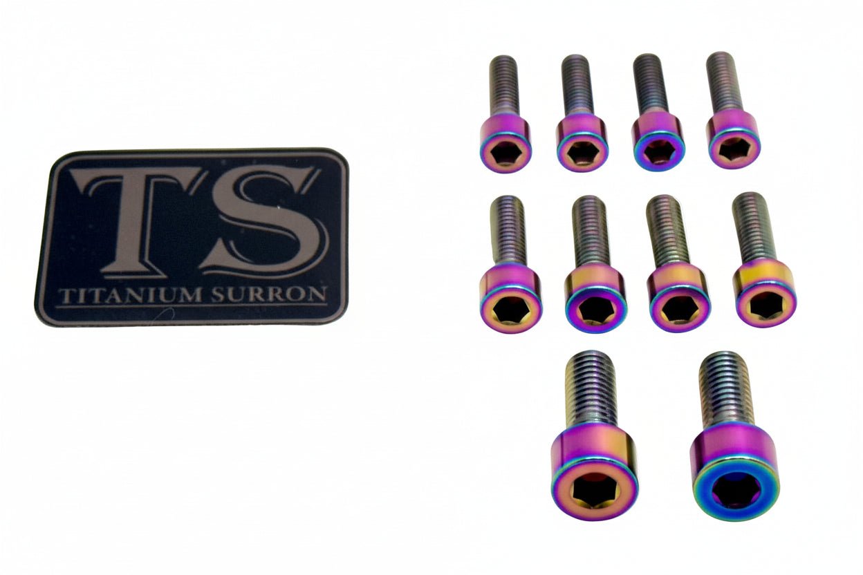 Titanium Stem/ Handlebar Mount Bolts - E-moto
